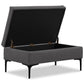 Rebecca 36 Inch Wide Rectangular Coffee Table Storage Ottoman