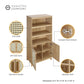 Sheridan 31" Bookcase Cabinet