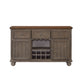 Rustic Two Tone Sever With Powerpack