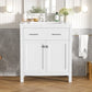 30-Inch Bathroom Vanity with Ceramic Sink, Modern