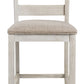 Skempton - Upholstered Barstool (Set of 2) - White
