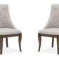 Roxbury Manor - Dining Arm Chair With Upholstered Seat and Back (Set of 2) - Homestead Brown