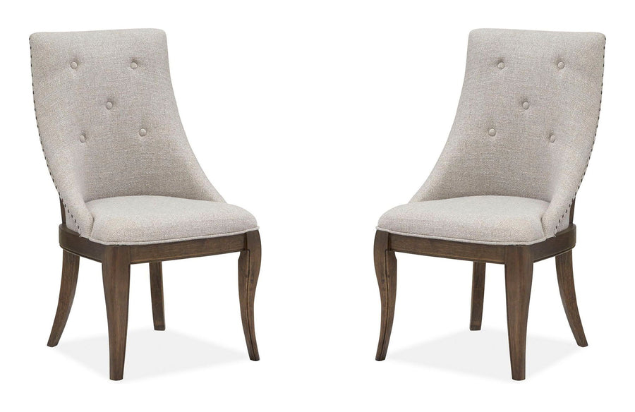 Roxbury Manor - Dining Arm Chair With Upholstered Seat and Back (Set of 2) - Homestead Brown