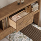 Twin Size Murphy Bed with Charging Station and Drawer