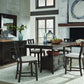 Westley Falls - Counter Chair With Upholstered Seat (Set of 2) - Graphite