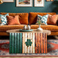Irish Shamrock Glory Wooden Flag Wall Art
