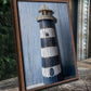 Wooden Lighthouse Coastal Wall Art