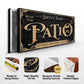 Personalized Patio Sign II