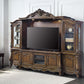 Latisha - Entertainment Center - Antique Oak