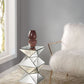 Dominic - 20"H Pedestal Stand - Mirrored