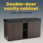 Galan 60" Smoked Bathroom Vanity