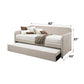 Jagger Fog Fabric Daybed With Trundle (Twin)