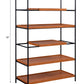 Oaken - Bookshelf - Honey Oak & Black