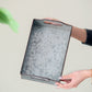 Set of 3 Decorative Galvanized Trays