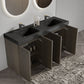 Galan 60" Smoked Bathroom Vanity
