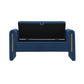Modern Teddy Upholstered Large Bed End Bench With Arms And Storage - view 18