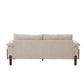 83.5 In. 3 Seater Modern Boucle Upholstered Sofa