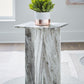 Keithwell - Square Accent Table - Gray