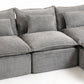 102.3" Width Cloud Couch Oversized Modular Sectional Sofa