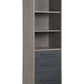 Estevon - Bookcase - Gray Oak