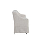 Slip Covered Settee with Casters