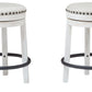 Valebeck - Upholstered Swivel Stool