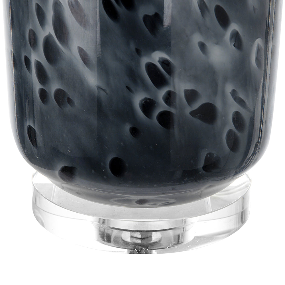 D16.9''xH28'' Ellis Glass Table Lamp