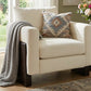 Modern Accent Chair with Rubberwood Legs