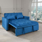 3 In 1 Pull Out Couch Convertible Sofa Bed With Reclining Backrest - view 11