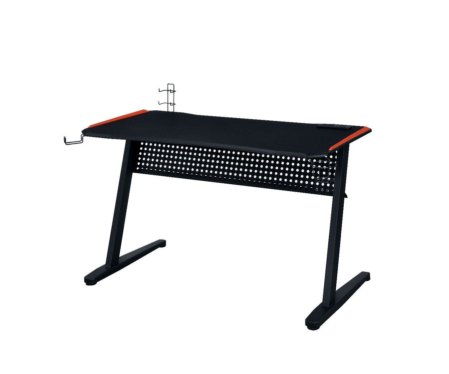 Dragi - Gaming Desk With USB - Black & Red