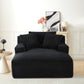 Cloudline - Oversized Chaise Lounge, Modern Comfy Couch With Full Foam Cushioning, Cozy Sleeper Sofabed - view 8