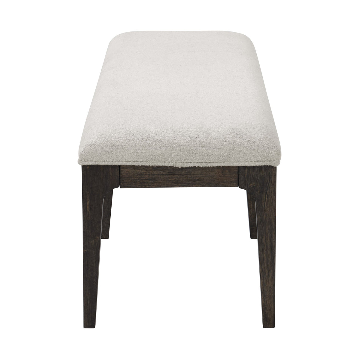 Brown Upholstered Bench