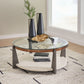 Frazwa - Round Cocktail Table - Multi