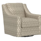 Hyde Park - Fabric Swivel Chair - Beige
