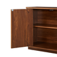 Sideboard Storage Cabinet TV Stand with Wave Pattern