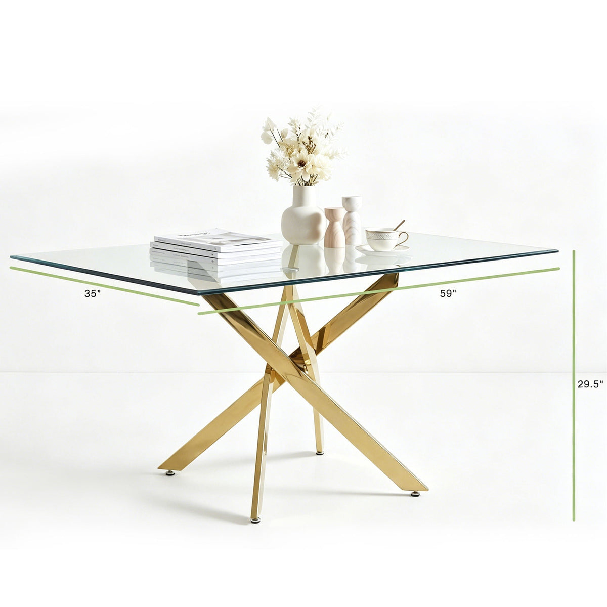 Modern Rectangular Table For Dining Room - view 10