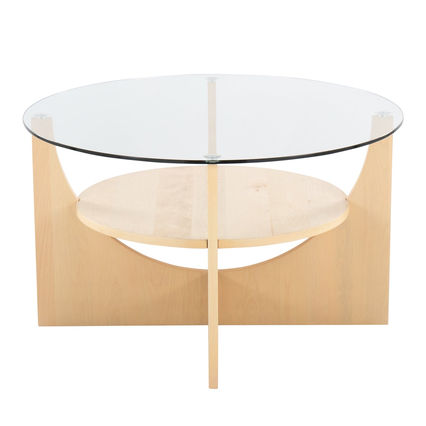 U-Shaped Contemporary Coffee Table