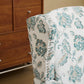 Modern Accent Chair with Retro Wood Legs