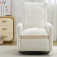 Swivel Rocker Recliner Chair, Teddy Fleece