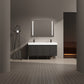 60" Freestanding Bathroom Vanity with Resin Double Sink