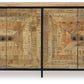 Camney - Accent Cabinet - Brown / Black