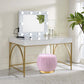 Avery - Accent Mirror - White