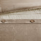 7 Piece Faux Suede Comforter Set Tan California King