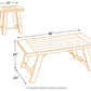 Noorbrook - Occasional Table Set (Set of 3) - Black / Pewter