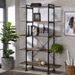Nefo - Bookshelf - Rustic Oak & Black