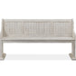 Bronwyn - Bench With Back - Alabaster