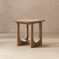 Turnkey 22" Square Side Table Antique