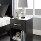 Finch - One Drawer Night Stand - 23" Height - Black