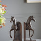 Trotting Horse Bookends Set