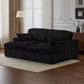Double Chaise Lounge Chair, Oversized Upholstered Sleeper Cloud Couch - view 16